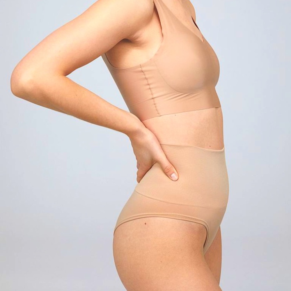 2-pack light beige shaping briefs H&M
